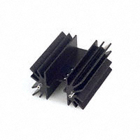 CTS Thermal Management Products - 7-339-3PP-BA - HEATSINK PWR W/PINS BLACK TO-220