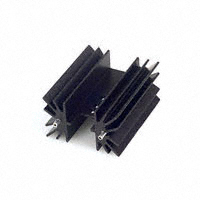CTS Thermal Management Products - 7-339-4PP-BA - HEATSINK PWR W/PINS BLACK TO-220