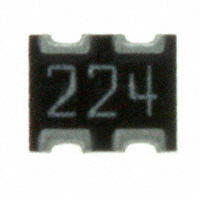 CTS Resistor Products - 743C043224JP - RES ARRAY 2 RES 220K OHM 1008