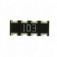 CTS Resistor Products - 743C083103JP - RES ARRAY 4 RES 10K OHM 2008