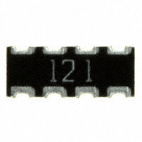 CTS Resistor Products - 743C083121JP - RES ARRAY 4 RES 120 OHM 2008