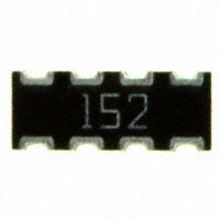 CTS Resistor Products - 743C083152JP - RES ARRAY 4 RES 1.5K OHM 2008