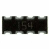 CTS Resistor Products - 743C083154JTR - RES ARRAY 4 RES 150K OHM 2008
