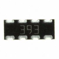 CTS Resistor Products - 743C083393JTR - RES ARRAY 4 RES 39K OHM 2008