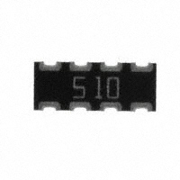 CTS Resistor Products - 743C083510JTR - RES ARRAY 4 RES 51 OHM 2008