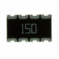 CTS Resistor Products - 744C083150JPTR - RES ARRAY 4 RES 15 OHM 2012