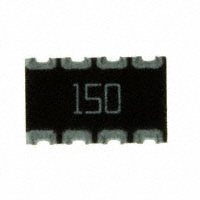 CTS Resistor Products - 744C083150JTR - RES ARRAY 4 RES 15 OHM 2012
