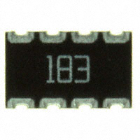 CTS Resistor Products - 744C083183JTR - RES ARRAY 4 RES 18K OHM 2012