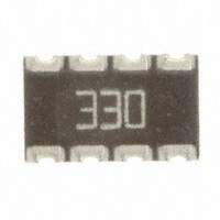 CTS Resistor Products - 744C083330JP - RES ARRAY 4 RES 33 OHM 2012