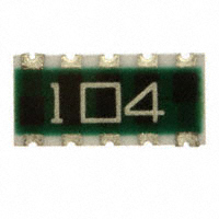 CTS Resistor Products - 745C101104JP - RES ARRAY 8 RES 100K OHM 2512