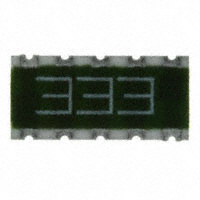CTS Resistor Products - 745C101333JTR - RES ARRAY 8 RES 33K OHM 2512