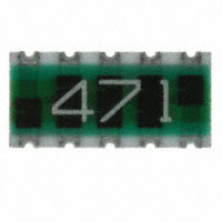 CTS Resistor Products - 745C101471JP - RES ARRAY 8 RES 470 OHM 2512