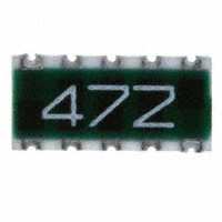 CTS Resistor Products - 745C101472JP - RES ARRAY 8 RES 4.7K OHM 2512