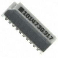 CTS Resistor Products - 753101473GTR - RES ARRAY 9 RES 47K OHM 10SRT