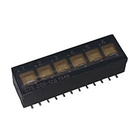 CTS Electrocomponents - 204-126ST - SWITCH SLIDE DIP SPDT 50MA 24V