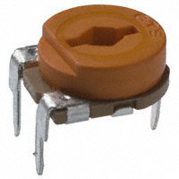 CTS Electrocomponents - 262UR503B - TRIMMER 50K OHM 0.15W TH