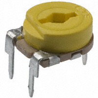 CTS Electrocomponents - 262UR102B - TRIMMER 1K OHM 0.15W TH