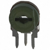 CTS Electrocomponents - 262XR501B - TRIMMER 500 OHM 0.15W TH