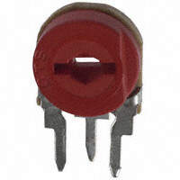 CTS Electrocomponents - 262XR252B - TRIMMER 2.5K OHM 0.15W TH