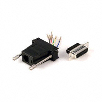 CUI Inc. - AMK-0017 - ADAPTER DB15S RJ12/FEM 6 CONTACT