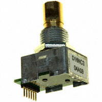 CUI Inc. - C14D16N-C3 - ENCODER OPT 16PPR 6.35MM D SHAFT