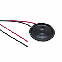 CUI Inc. - CLS0282MA-L152 - SPEAKER 8OHM 500MW TOP PORT 85DB