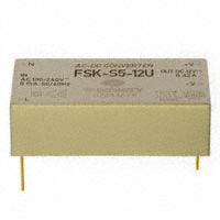 CUI Inc. - FSK-S5-12U - CONVERTER AC-DC 12V 0.42A 5W