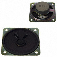CUI Inc. - GF0576 - SPEAKER 8OHM 250MW TOP PORT 86DB