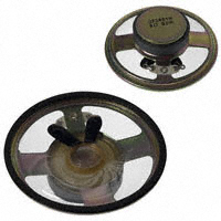CUI Inc. - GF0571M - SPEAKER 8OHM 250MW TOP PORT 86DB