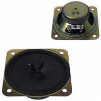 CUI Inc. - GF0778B - SPEAKER 8OHM 3W TOP PORT 95DB