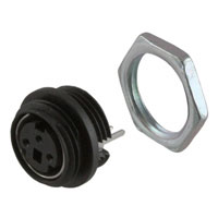 CUI Inc. - MD-30CV - CONN MINI-DIN 3PIN FEM VERTSCREW