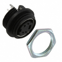 CUI Inc. - MD-40CV - CONN MINI-DIN 4PIN FEM VERTSCREW