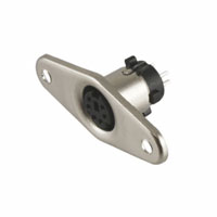 CUI Inc. - MD-60SN - CONN 6POS MINI-DIN MET PANEL MNT