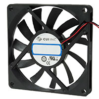 CUI Inc. - CFM-8010-13-10 - DC AXIAL FAN, 80 MM SQUARE, 10 M