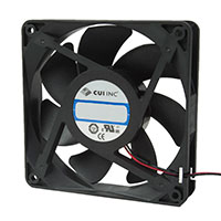 CUI Inc. - CFM-A238-13-10 - DC AXIAL FAN, 120 MM SQUARE, 38