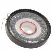 CUI Inc. - CLF0381MP-1 - SPEAKER 8OHM 250MW TOP PORT 93DB