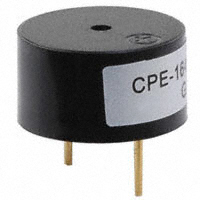 CUI Inc. - CPE-164 - AUDIO PIEZO TRANSDUCER 20V TH