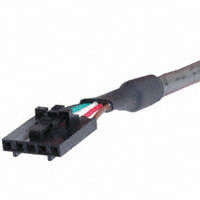 CUI Inc. - CUI-4138-6FT - CABLE ASSY LATCH 5PIN 5X24AWG 6'