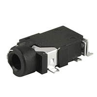 CUI Inc. - SJ2-2544A-SMT-TR - AUDIO JACK, 2.5 MM, RT, 4 CONDUC