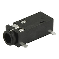 CUI Inc. - SJ2-254B-SMT-TR - AUDIO JACK, 2.5 MM, RT, 4 CONDUC