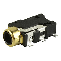 CUI Inc. - SJ2-25515A-SMT-TR - AUDIO JACK, 2.5 MM, RT, 5 CONDUC