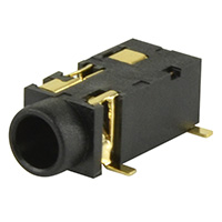 CUI Inc. - SJ2-35043C-SMT-TR - AUDIO JACK, 3.5 MM, RT, 4 CONDUC