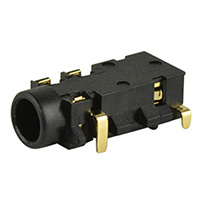 CUI Inc. - SJ2-35654A-SMT-TR - AUDIO JACK, 3.5 MM, RT, 5 CONDUC
