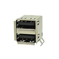 CUI Inc. - UJ2-ADH-1-TH - USB JACK 2.0, STANDARD A TYPE, 8