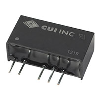 CUI Inc. - VASD2-S24-D15-SIP - CONVERTER DC/DC 2W +/-15V 67MA