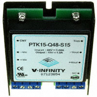 CUI Inc. - PTK15-Q48-S15-T - CONVERTER DC/DC 15V 15W TERMINAL