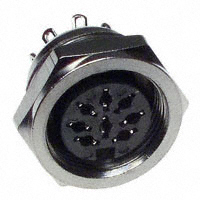 CUI Inc. - SD-80LS - CONN DIN RECPT LOCKING PNL MT 8P