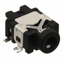 CUI Inc. - SJ1-42535TS-SMT-TR - CONN JACK 4COND 2.5MM SMD R/A