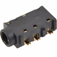 CUI Inc. - SJ-43615RS-SMT-TR - CONN JACK 4COND 3.5MM SMD R/A