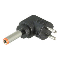 Curtis Industries - 3413TIP-EX - 2 PIN TO DC BARREL RA 3.4 X 1.3